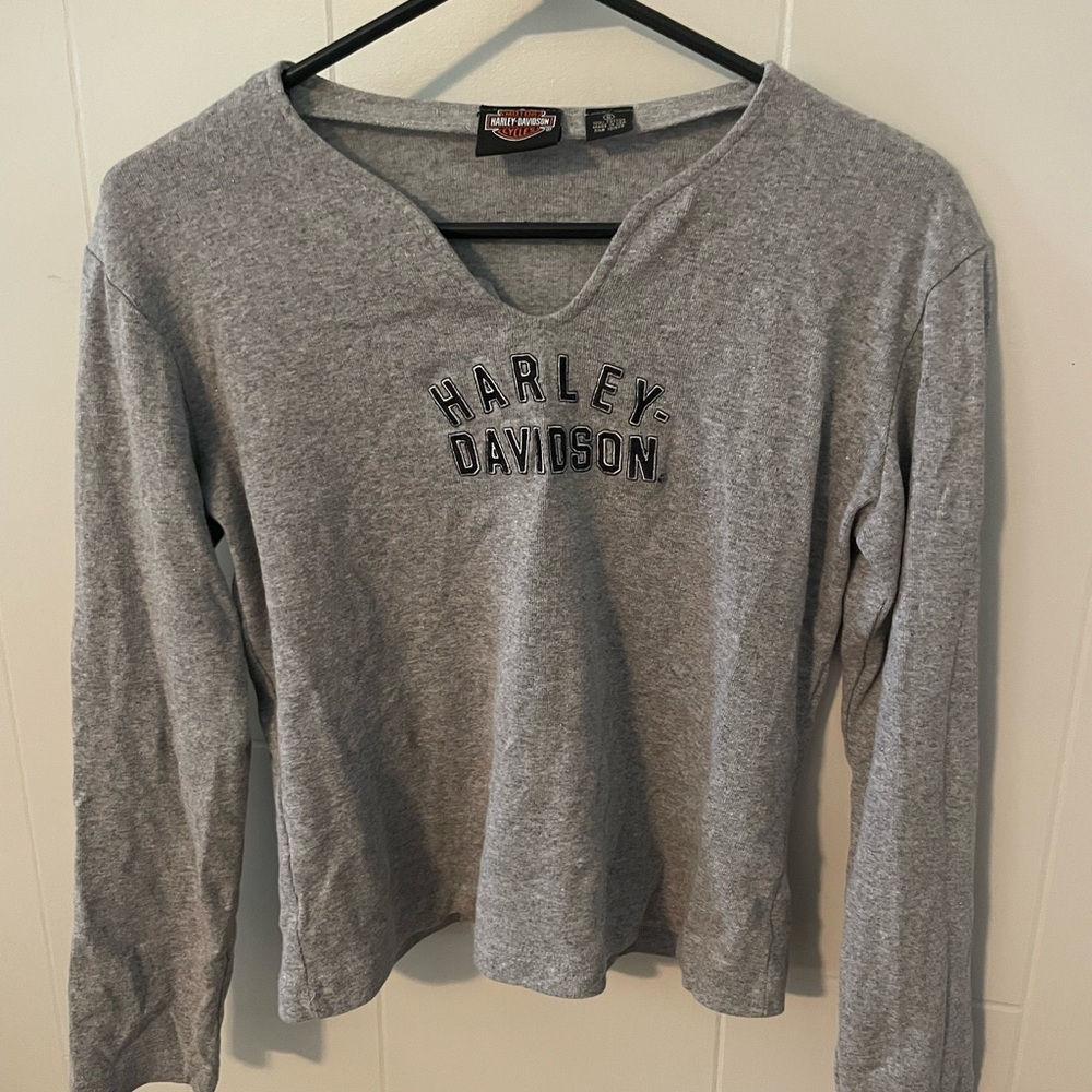 Harley-Davidson Gray Logo Tee
